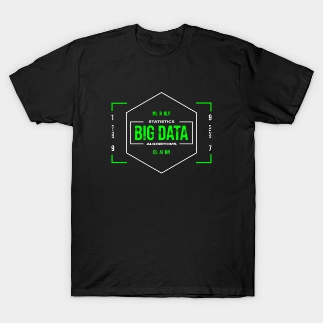 Big Data T-Shirt by Peachy T-Shirts